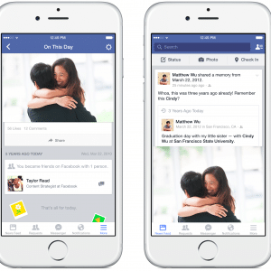 Facebooks new Memories update