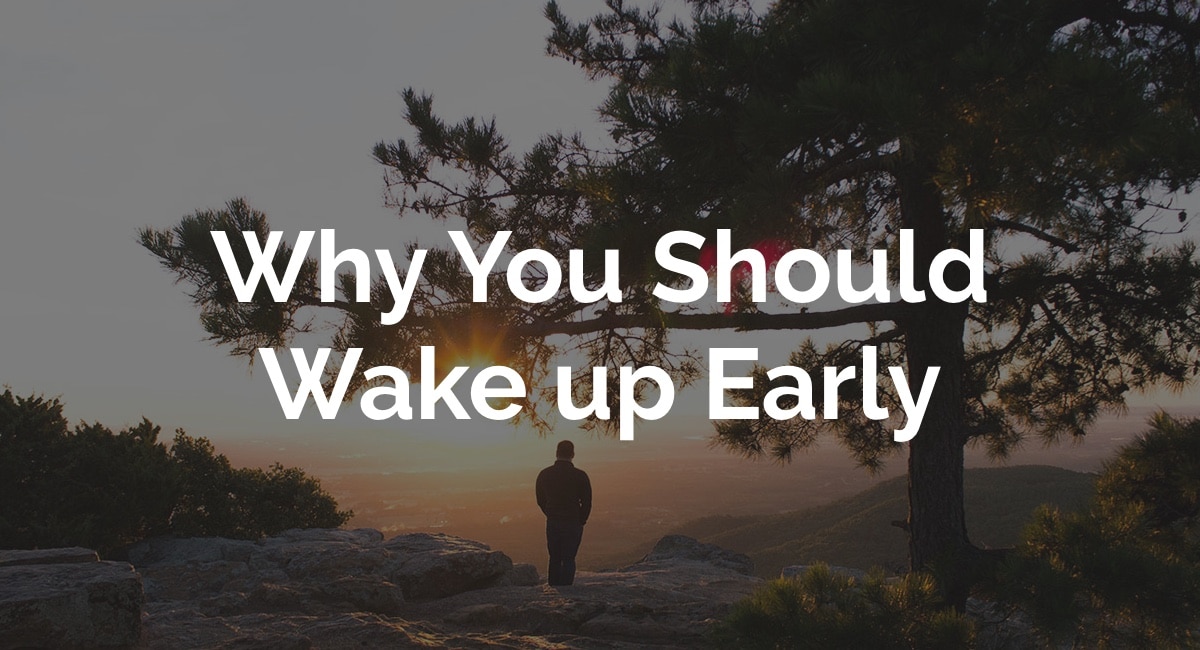 Waking up early on the road to success
