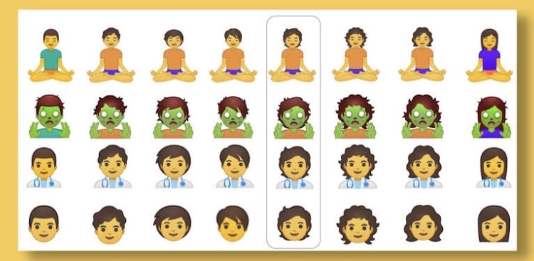 Google moving towards a more inclusive world with their emojis