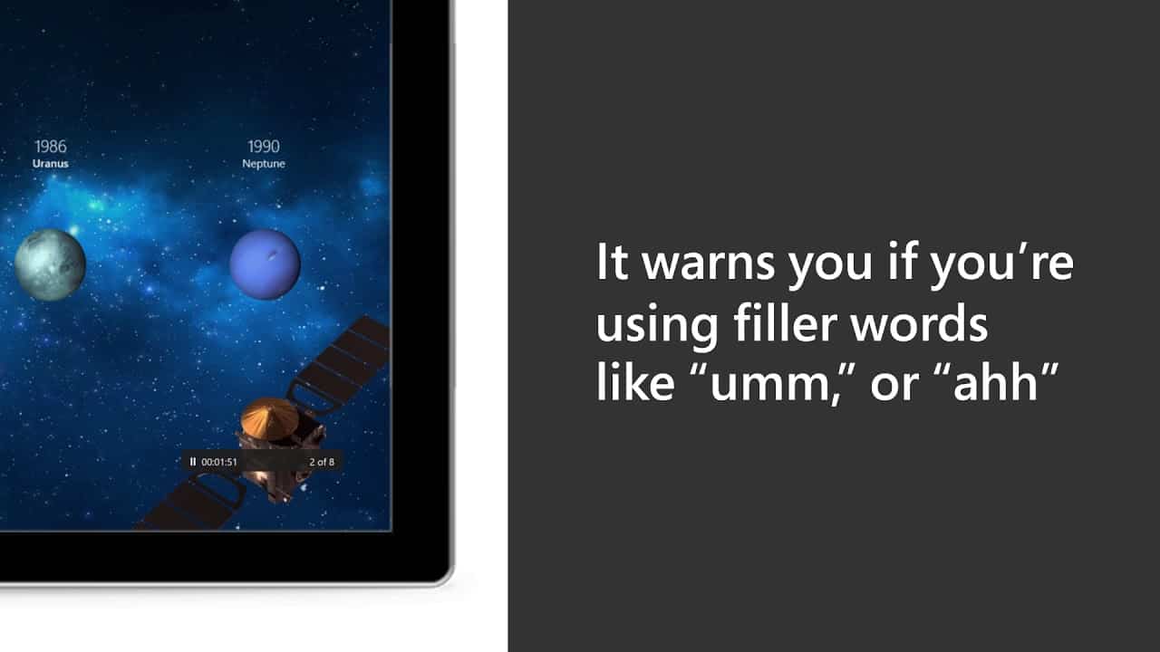 PowerPoint will listen and help you rehearse