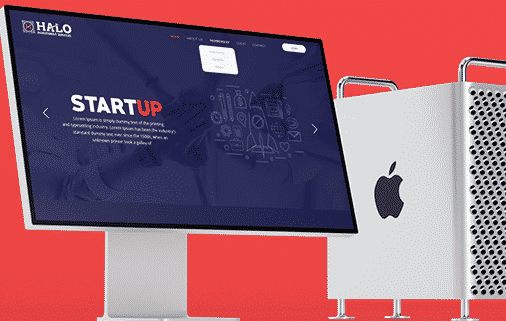 Halo Businessmen -Website