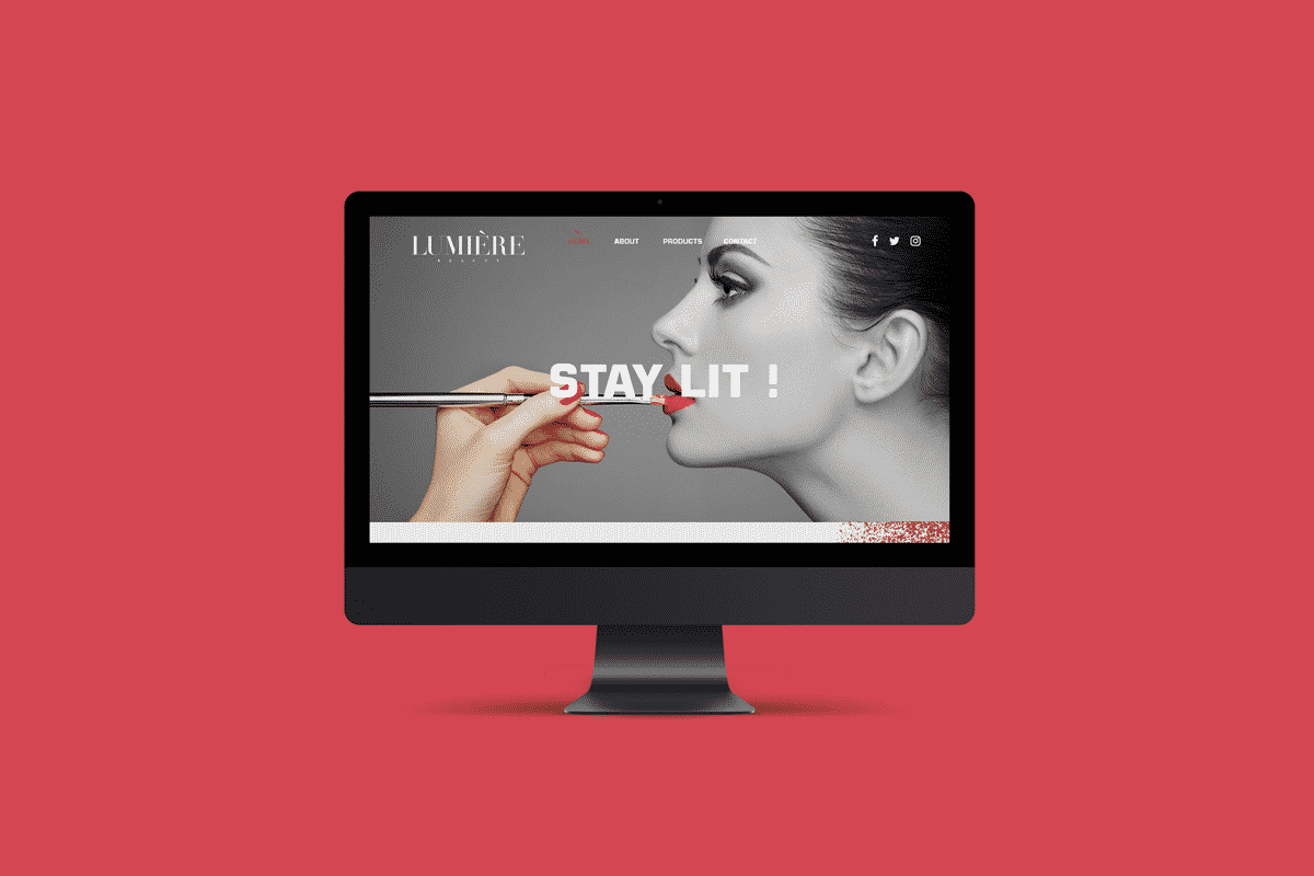 Lumiere Beauty -Website 3